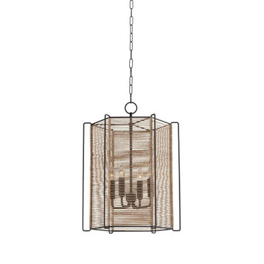 Ramon 4 Light Large Pendant by Troy - F9818-TBK