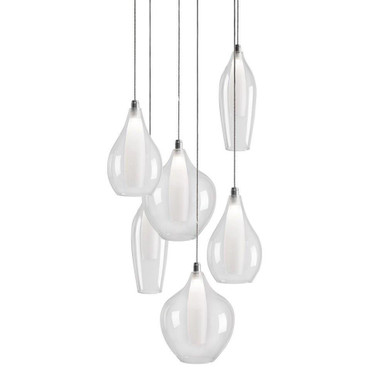 Victoria 17W LED Light Medium Pendant by Kuzco - MP3006