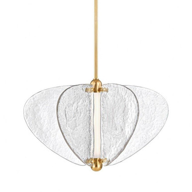 Freya 1 LED Light Oversized Pendant by Corbett - 380-30-VB