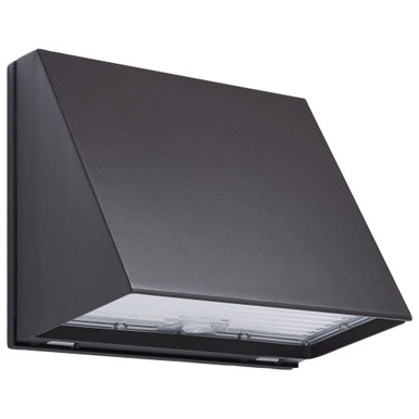 120W LED Cutoff Wall Pack 9.36 Inch Tall and 13.28 Inch Wide by Nuvo - 65/556