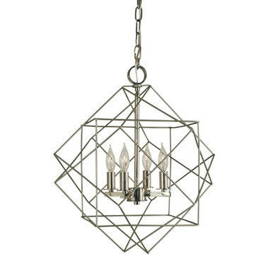 Etoile 4 Light Small Chandelier by Framburg - 4704MB_AB