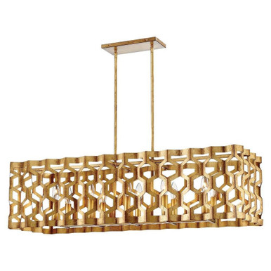 Coronade 10 Light Small Island Chandelier by Minka Metropolitan - N6778-293