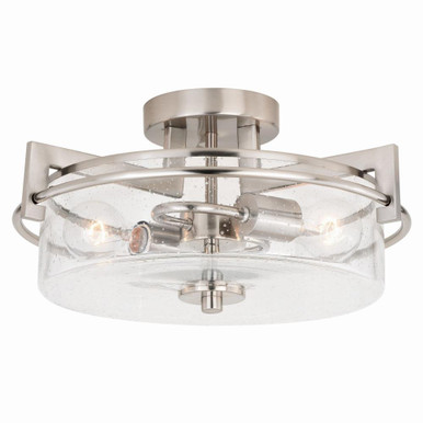 Addison 2 Light 6 Inch Wide Semi Flush Mount by Vaxcel - C0170