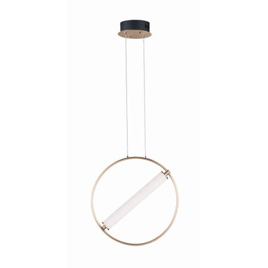 Flare 16.8W 1 LED Light Small Pendant by ET2 - E23274-93BKSFTG