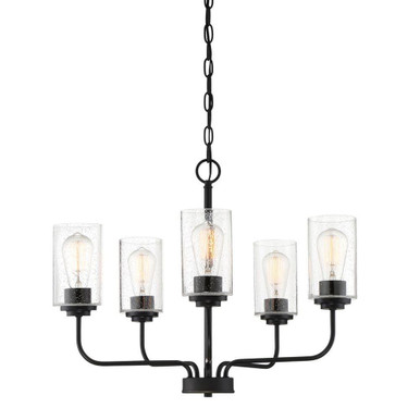 Logan 5 Light Medium Chandelier by Designers Fountain - 96485-mb