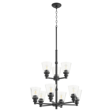 Dunbar 9 Light Large Chandelier by Quorum - 609-9