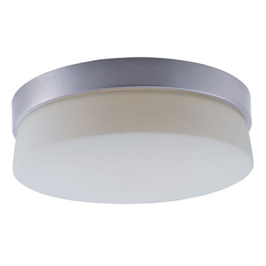 Flux 23W 1 LED 11 Inch Wide Flush Mount by Maxim - 55564SWSS