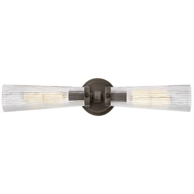 Jude 20W 2 LED Light Vanity Fixture by Hinkley - 50092BX