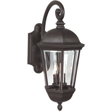 Britannia 3 Light Traditional Outdoor Wall Lantern by Craftmade - Z3014-OBO