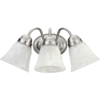 3 Light Wall Sconce 17 Inch Wide by Quorum - 5403-3-65