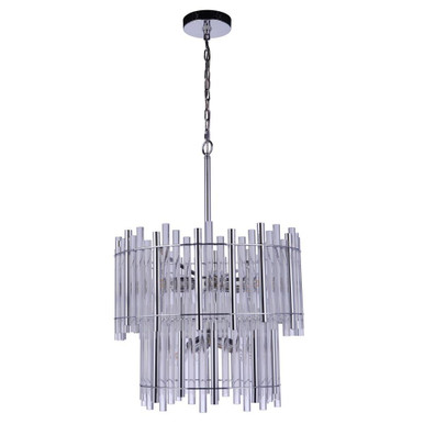 Reveal 9 Light Medium Chandelier by Craftmade - 59229-CH