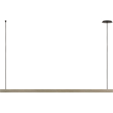 Lino 15.5W 1 LED Linear Chandelier 60 Inch Length by Visual Comfort Modern - MDLS79727BHC