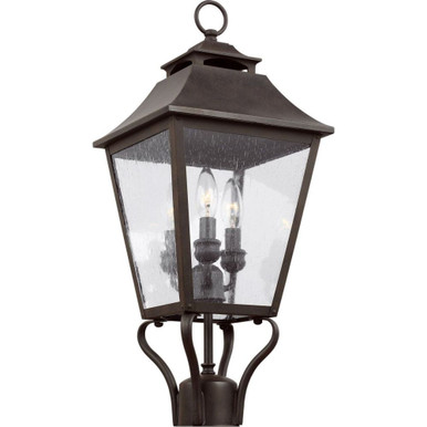 Sean Lavin Three Light Outdoor Post/Pier Lantern by VC Studio - ol14406sbl