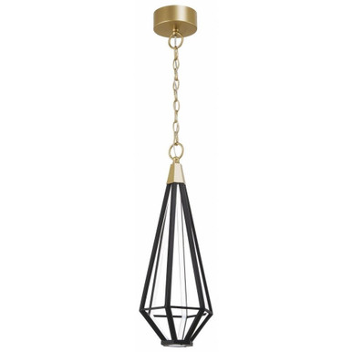 Dripping Gems 25W 1 LED Light Small Pendant by George Kovacs - P5520-726A-L