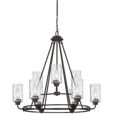 Gramercy Park 9 Light Large Chandelier by Designers Fountain - 87189-oeb