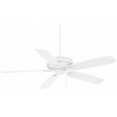 Sunseeker 60 Inch 5 Blade Ceiling Fan by Minka Aire - F532-WHF