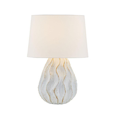 Karla 1 Light Table Lamp 21 Inch Tall and 14.25 Inch Wide by Mitzi - HL1032201-AGB/CSS