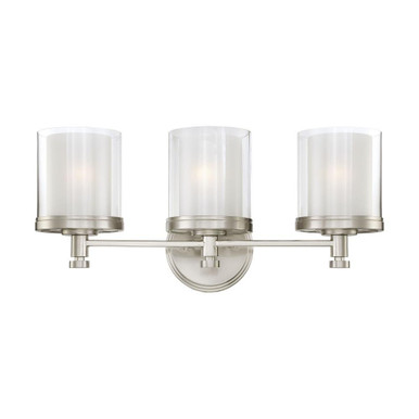 Decker 3 Light Vanity Light by Nuvo - 60/4643