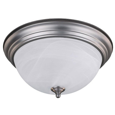 3 Light 15 Inch Wide Flush Mount by Canarm Inc - IFM415BN