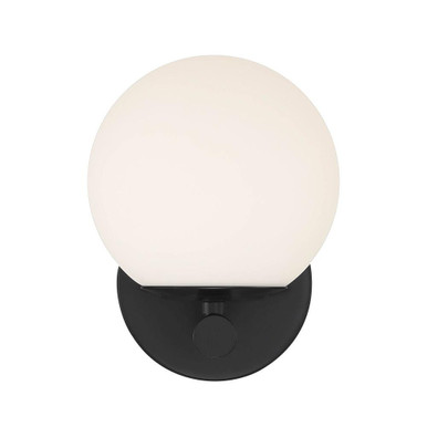 Crown Heights 1 Light Wall Sconce by Designers Fountain - D252C-WS-MB