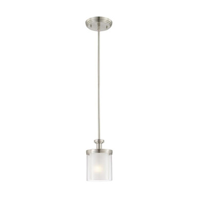 Decker 1 Light Small Pendant by Nuvo - 60/4648