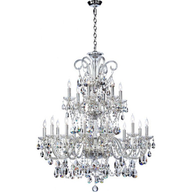 Katrina 18 Light Oversized Chandelier by Quorum - 630-18-514