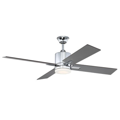 Teana 52 Inch Ceiling Fan with Light Kit by Craftmade TEA52CH4 - TEA52CH4