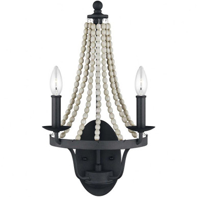 Nori 2 Light Candle Style Wall Sconce by Visual Comfort Studio - WB1875DWZ/DWG