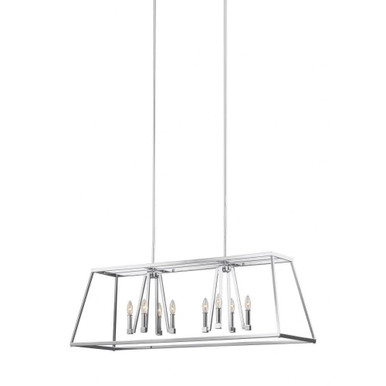 Sean Lavin 8 Light Linear Island Pendant by Visual Comfort Studio - f3152/8ch
