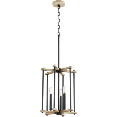 Silva 3 Light Mini Foyer Chandelier by Quorum - 8134-3-69