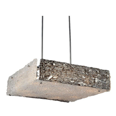 Wilma 10 Light Small Chandelier by CWI - 5641P20C