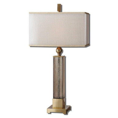 Caecilia 1 Light Table Lamp 17 inches by 9 inches deep by Uttermost - 26583-1