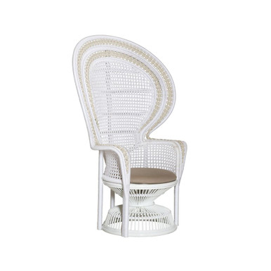 Emanuelle Armchair 59 Inch Tall and 41.25 Inch Wide by Currey Company - 7000-1072