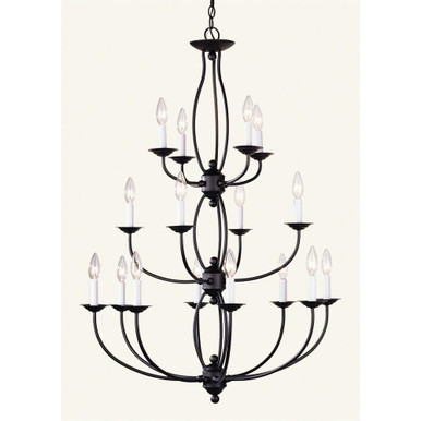 Belclaire 4 Light Small Chandelier by Livex - 41314-91