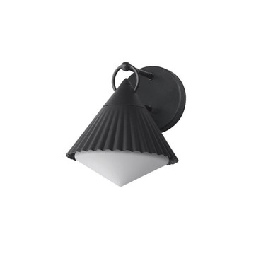 Odette 1 Light Outdoor Wall Lantern 9.5 Inch Tall by Maxim - 35132WTBK