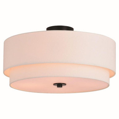 Burnaby 4 Light 20.5 Inch Wide Semi Flush Mount by Vaxcel - C0258