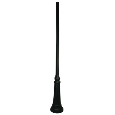 Accessory Outdoor Post in Fusion Style 11.63 x 96.5 Inches by Z-Lite - 511POST-BK