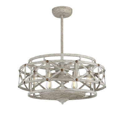 Colonade 36W 6 LED Fandelier 29.5 inches wide by Savoy House - 34-FD-123-155