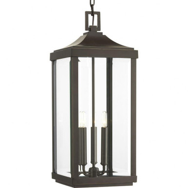 Gibbes Street 3 Light Outdoor Small Pendant by Progress - P550004