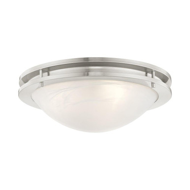 Ariel 3 Light 17 Inch Wide Flush Mount by Livex - 7059