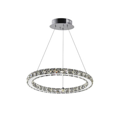 Ring 15 LED Light Small Chandelier by CWI - 5080P16ST-R