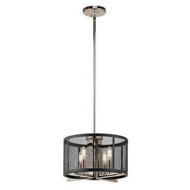 Titus 4 Light Medium Round Pendant by Kichler - 43713pn