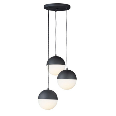 Half Moon 27W 3 LED Light Large Pendant by ET2 - E20364-92