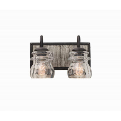 Bainbridge 2 Light Vanity Light by Kalco - 504632BI