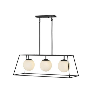 Jonas 3 Light Oversized Linear Chandelier by Hinkley - 4376