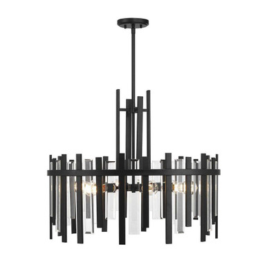 Guillford 6 Light Pendant 26 Inch Tall and 30 Inch Wide by Savoy House - L7-3002-6