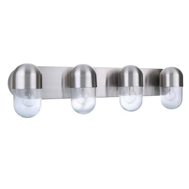 Pill 4 Light Vanity Light 31.38 Inch Wide by Craftmade - 55004