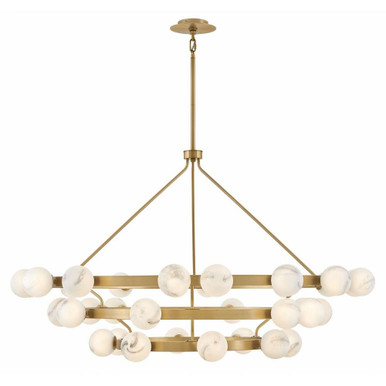 Selene 36 Light Oversized Chandelier by Fredrick Ramond - FR41908LCB