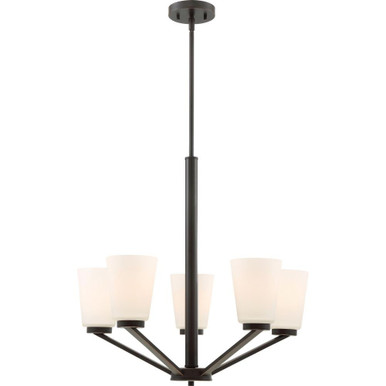 Nome 5 Light Medium Chandelier by Nuvo - 60-6NO