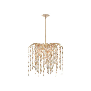 Kealia 63W 7 LED Medium Chandelier 27 Inch Tall by Currey Company - 9000-1301